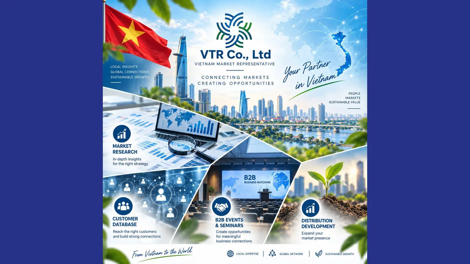 VTR越南——携手国际企业拓展越南市场