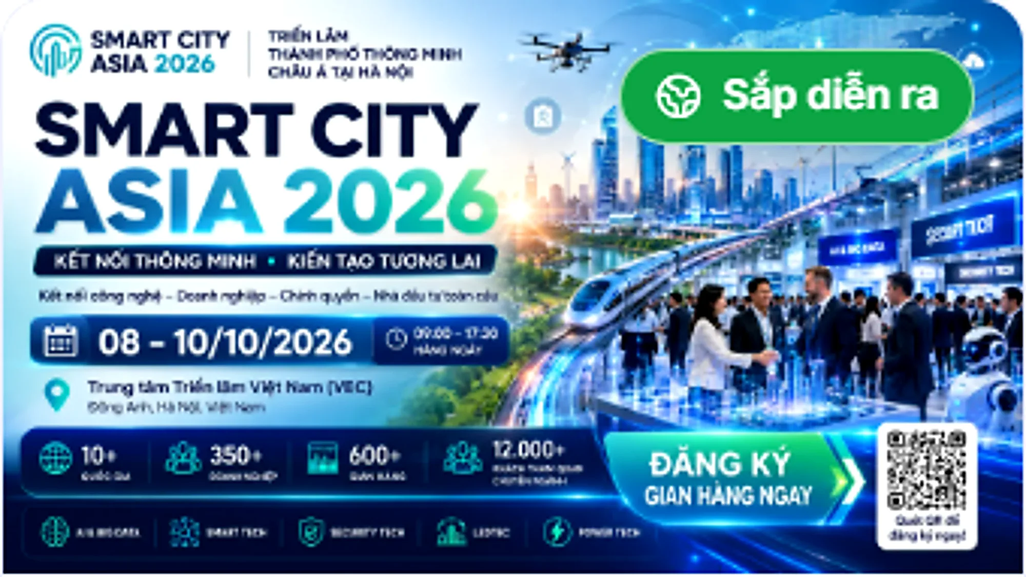 Smart City Asia 2026 – Asia Smart City Exhibition in Hanoi